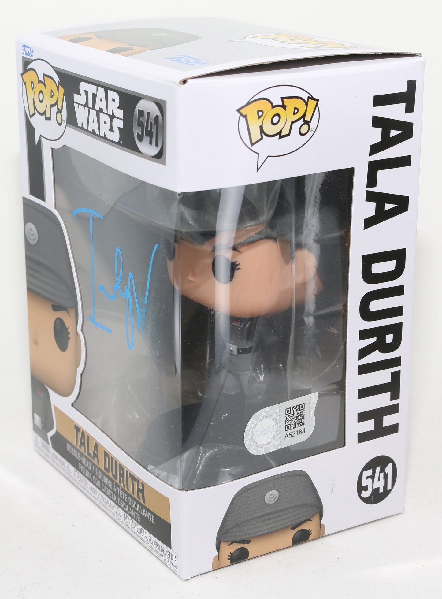 
                  
                    Indira Varma as Tala Durith in Star Wars: Obi-Wan Kenobi (SWAU) Signed Funko POP! #541
                  
                