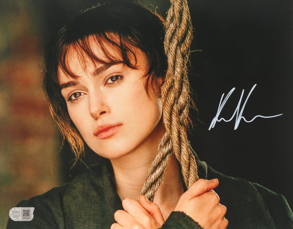Keira Knightley as Lizzy Bennet in  Pride & Prejudice (SWAU) Signed 11x14 Photo