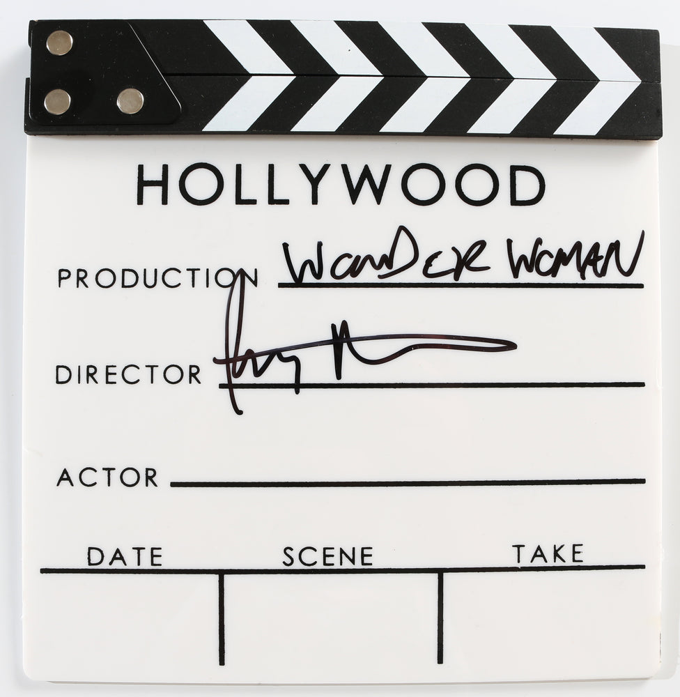 
                  
                    Wonder Woman Prop Replica Hollywood Clapboard Signed by Director: Patty Jenkins
                  
                