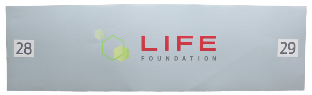 Venom Movie Production Used Life Foundation Sign (Celebrity Authentics) 2018