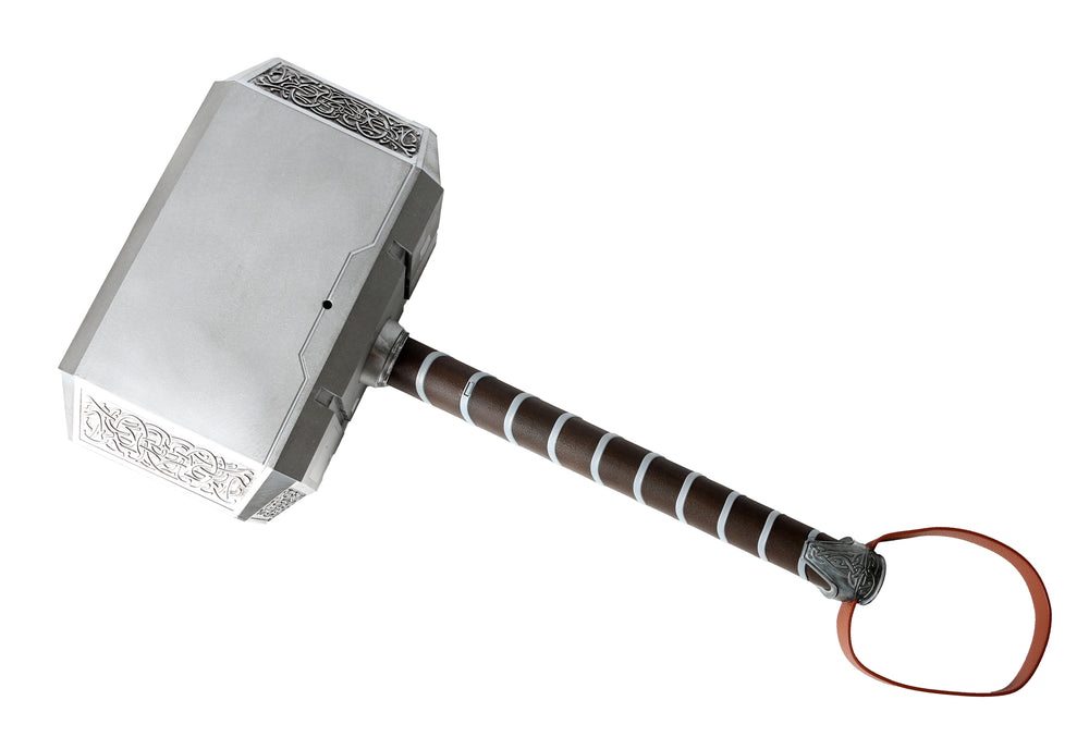 
                  
                    Marvel Legends Mighty Thor Mjolnir Prop Replica Hasbro Legends Series Electronic Hammer (SWAU) Signed by Chris Evans
                  
                