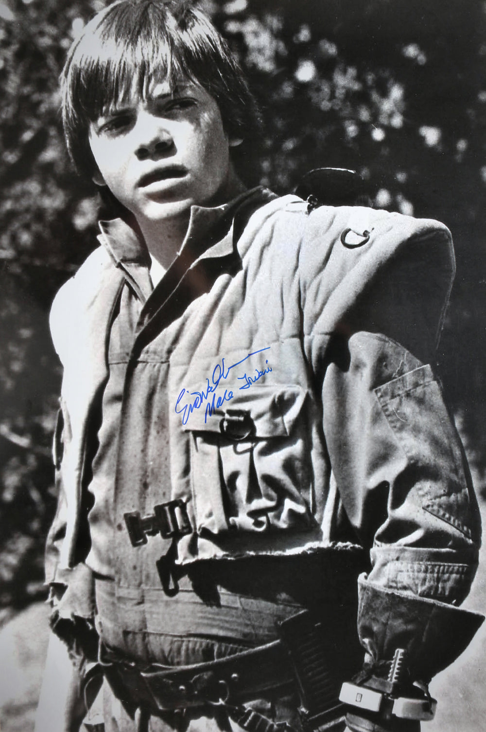 Eric Walker as Mace Towani in Star Wars Caravan of Courage: An Ewok Adventure Signed 20x30 Poster