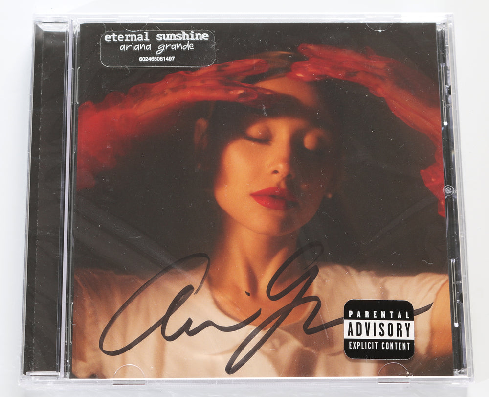 Eternal Sunshine CD Album (Sealed) Signed by Ariana Grande