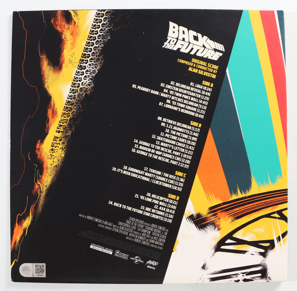 
                  
                    Back To The Future Original Score MONDO 2xLP 12" Vinyl Record (SWAU) Signed by Actors: Michael J. Fox & Christopher Lloyd + Compser: Alan Silvestri
                  
                