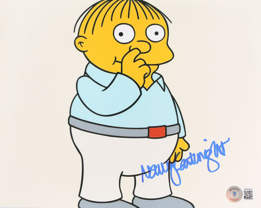 Nancy Cartwright as Ralph Wiggum in The Simpsons (Beckett) Signed 8x10 Photo