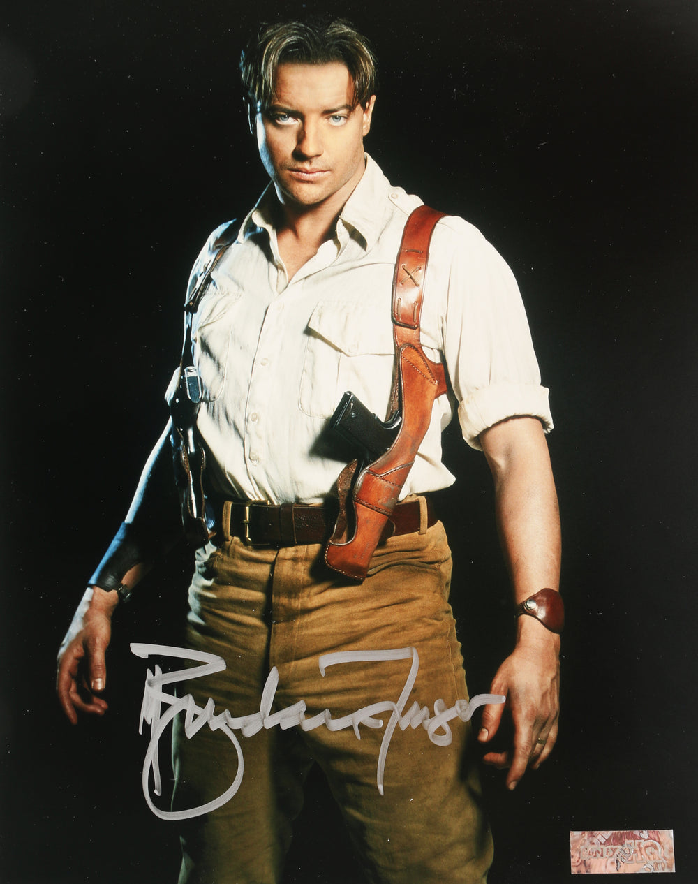 Brendan Fraser as Rick O'Connell in The Mummy (Fan Expo) Signed 8x10 Photo