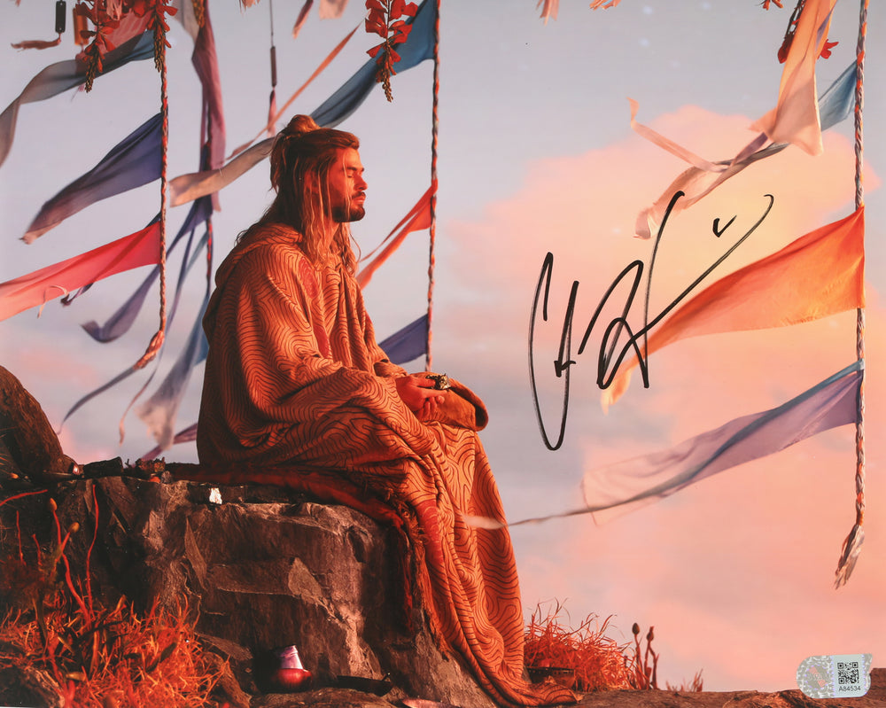 Chris Hemsworth as Thor Meditating in Thor: Love and Thunder (SWAU) Signed 11x14 Photo