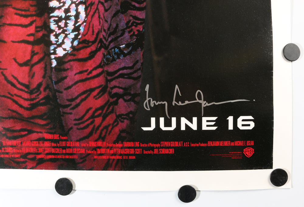 
                  
                    Tommy Lee Jones as Two face in Batman Forever Signed 27x40 Poster
                  
                