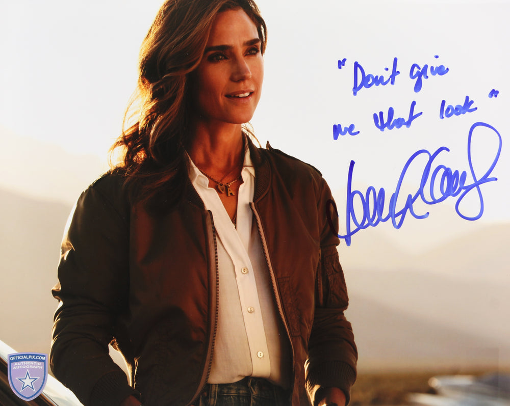 Jennifer Connelly as Penny Benjamin in Top Gun: Maverick (Official Pix) Signed 8x10 Photo with Quote