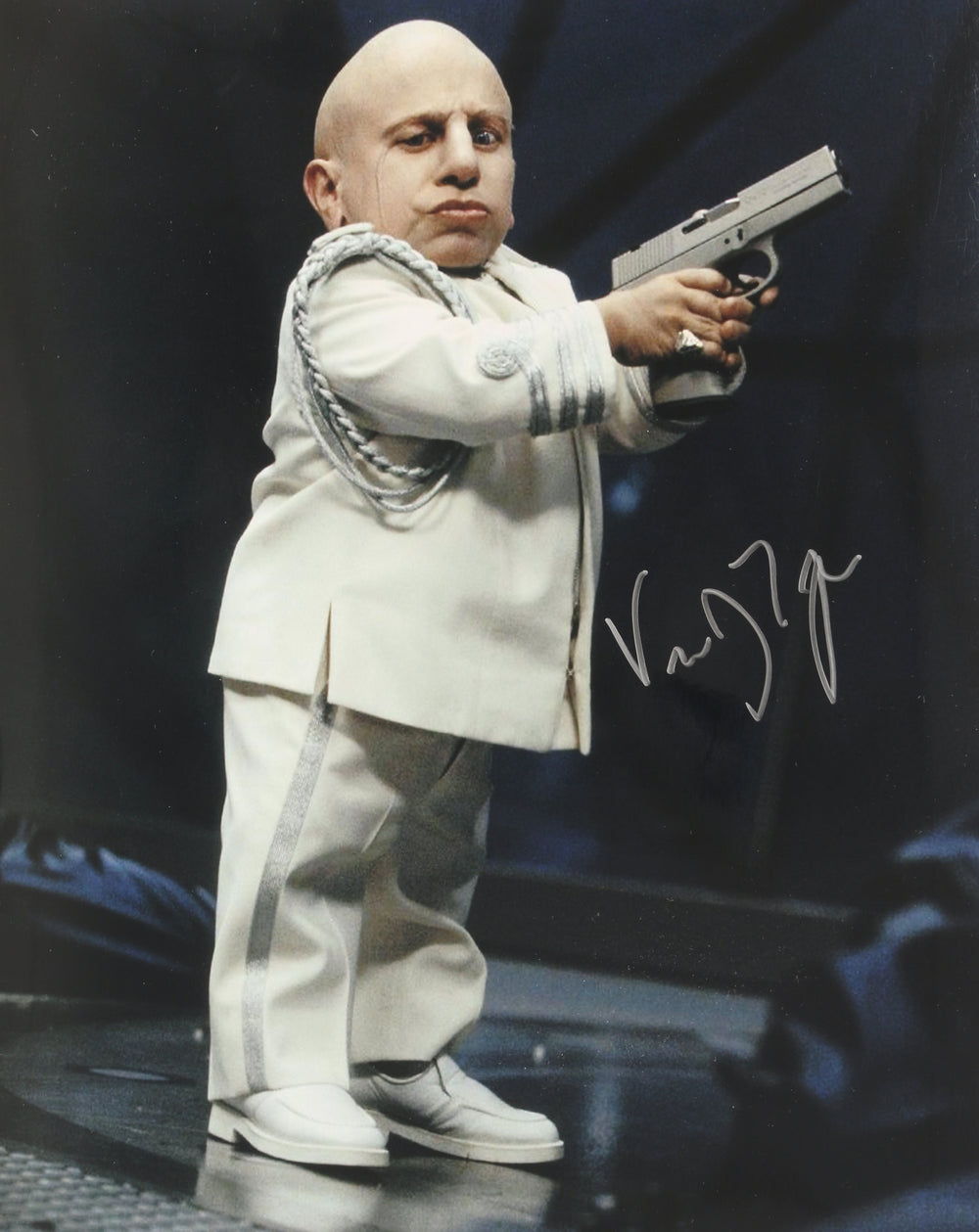 Verne Troyer as Mini Me in Austin Powers: Goldmember Signed 11x14 Photo