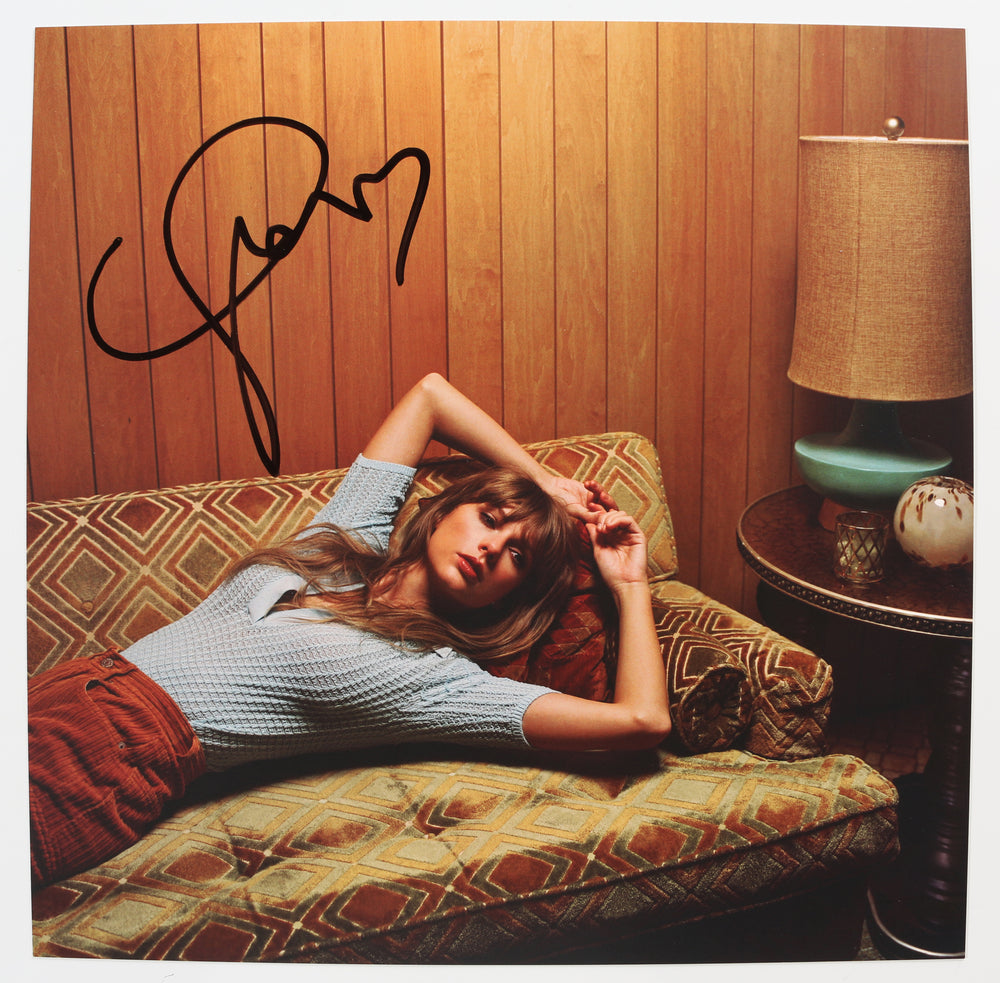 
                  
                    Midnights Moonstone Blue Edition LP 12" Vinyl with Insert Signed by Taylor Swift
                  
                