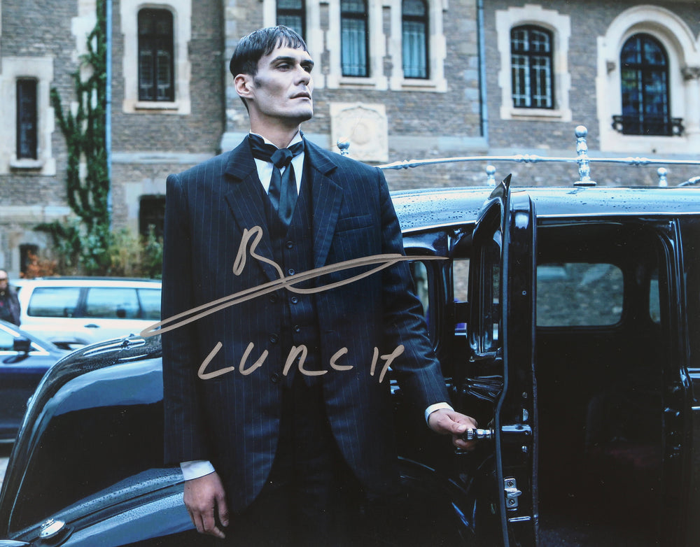 George Burcea as Lurch in Wednesday Signed 8x10 Photo with Character Name