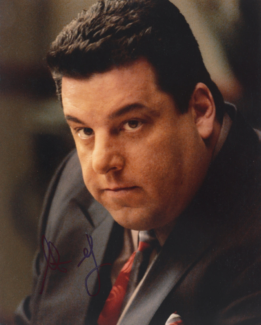 Steve Schirripa as Bobby Baccalieri in The Sopranos Signed 8x10 Photo