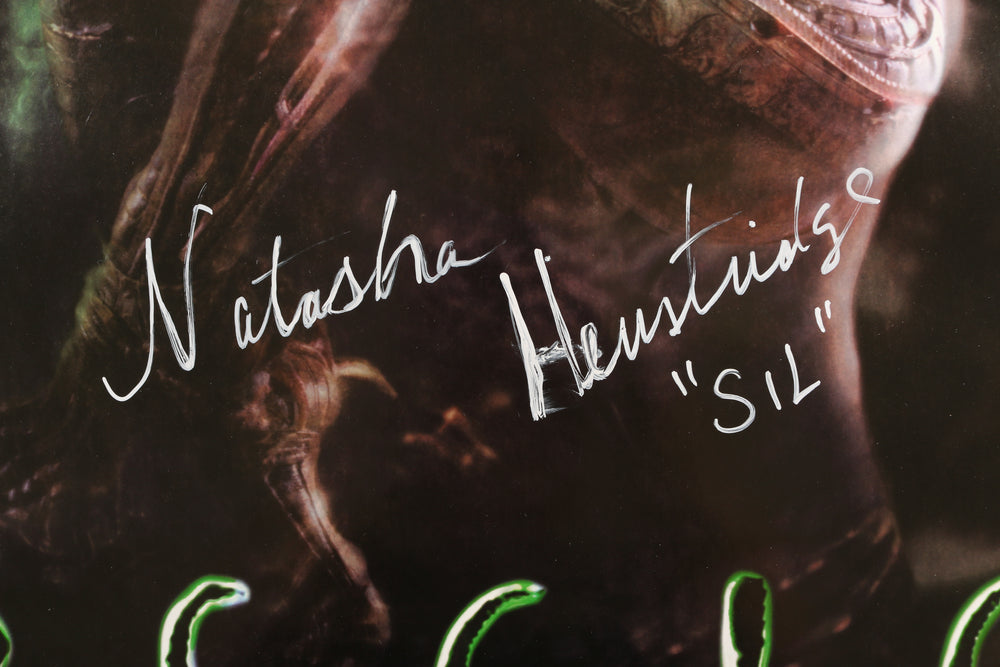 
                  
                    Natasha Henstridge as Sil in Species Signed 27x40 Poster with Character Name
                  
                
