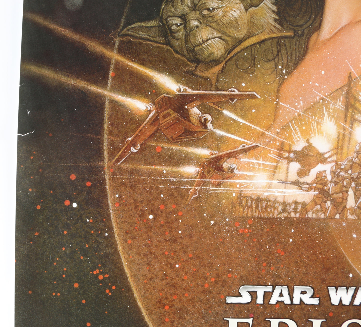 
                  
                    Ewan McGregor as Obi-Wan Kenobi, Natalie Portman as Padme Amidala, & Hayden Christensen as Anakin Skywalker in Star Wars Episode II: Attack of the Clones (SWAU) Signed 27x40 Poster
                  
                