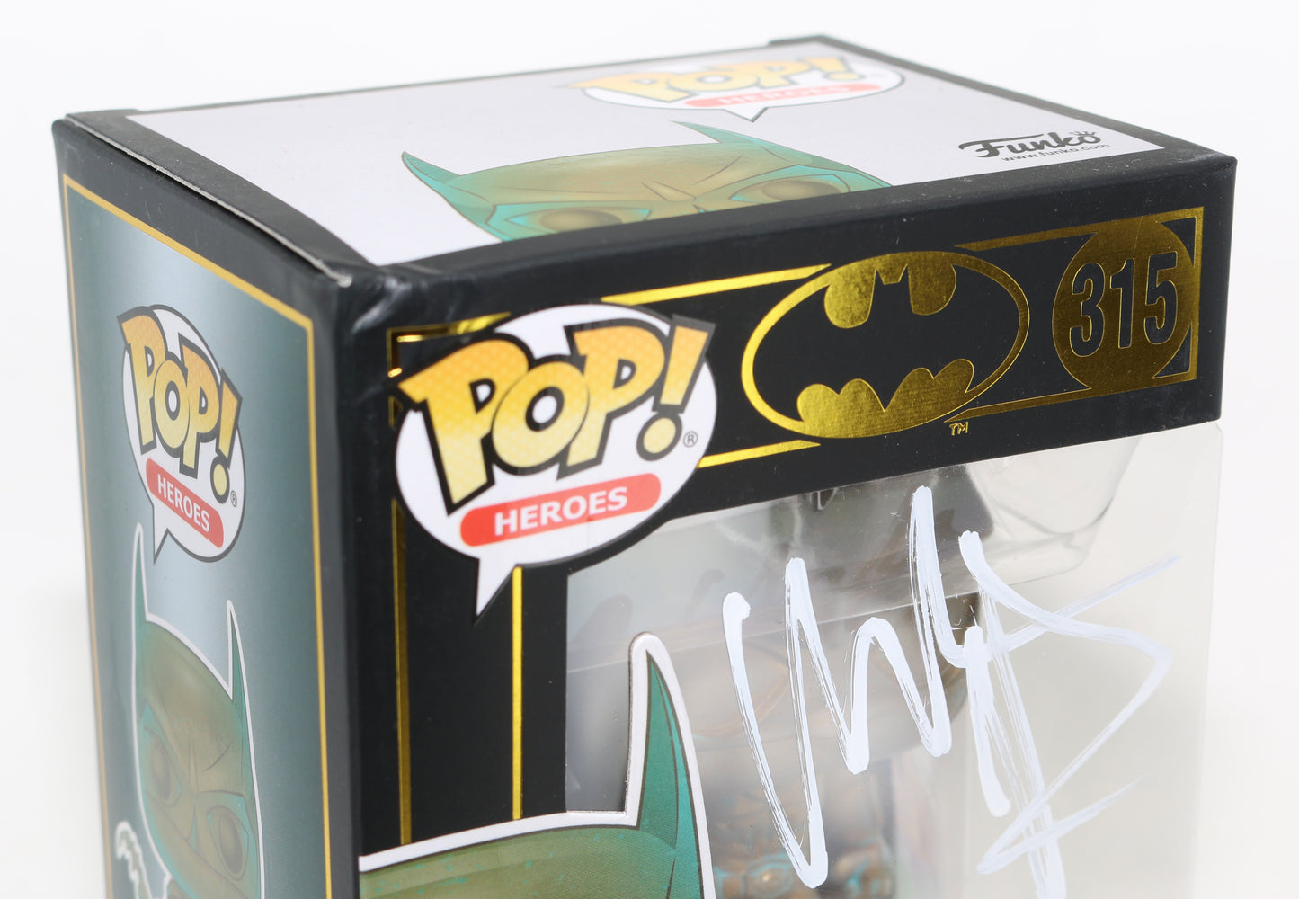 
                  
                    Christian Bale as Batman in Christopher Nolan's The Dark Knight Trilogy Gemini Collectibles Exclusive Signed Funko POP! #315
                  
                