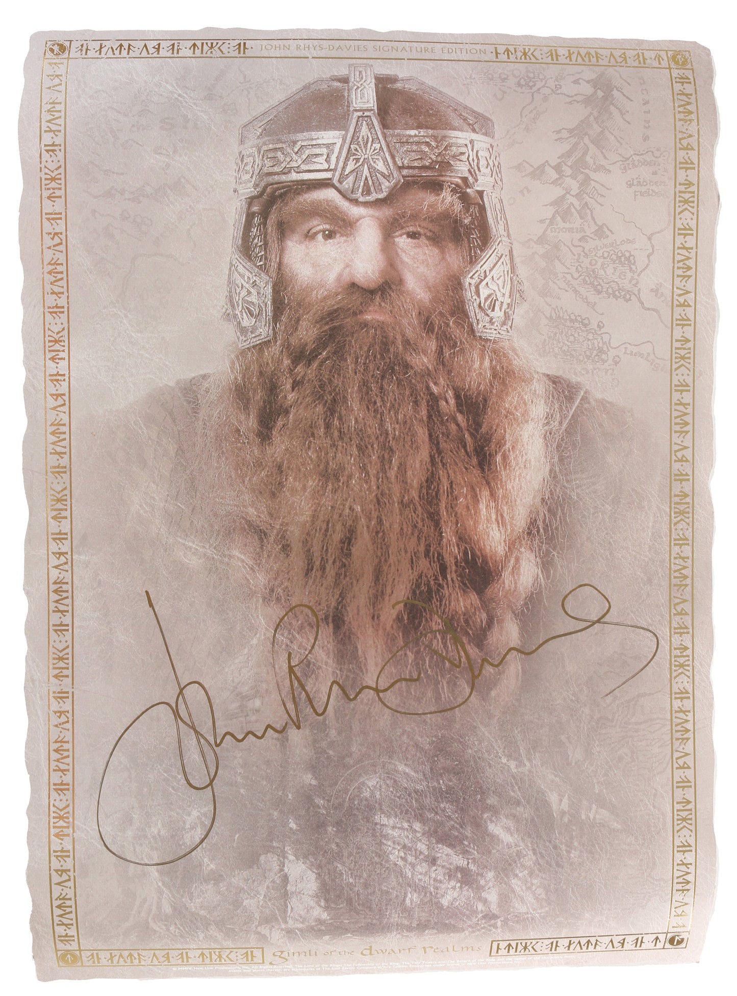
                  
                    The Lord of the Rings: The Return of the King 11.5x16.5 Limited Edition Lithograph 3pc LOT Signed by John Rhys-Davies, Lawrence Makoare, &  Miranda Otto
                  
                
