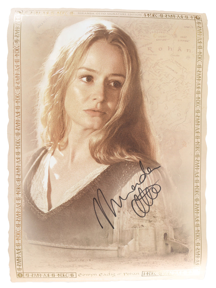 
                  
                    The Lord of the Rings: The Return of the King 11.5x16.5 Limited Edition Lithograph 3pc LOT Signed by John Rhys-Davies, Lawrence Makoare, &  Miranda Otto
                  
                