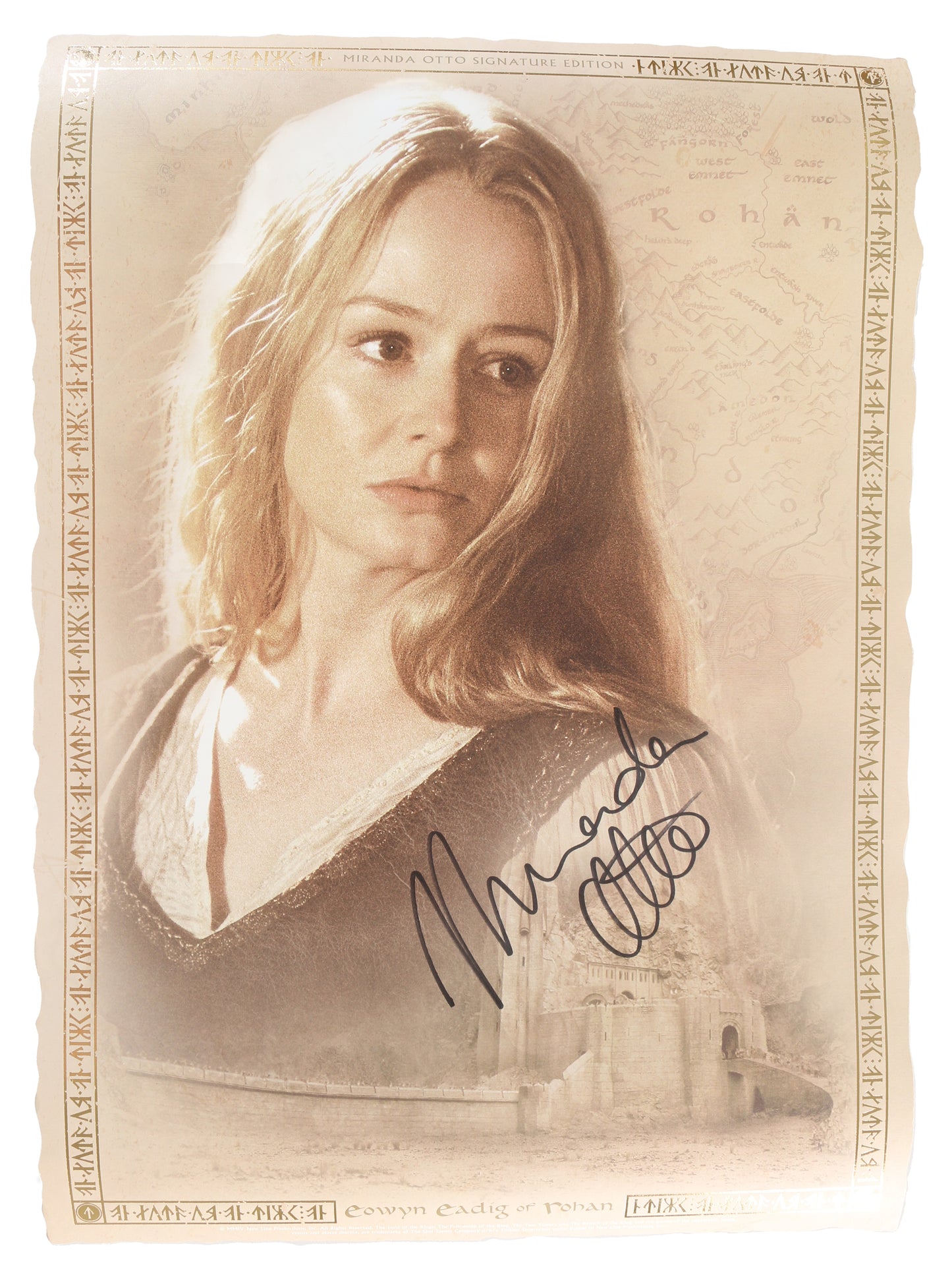 
                  
                    The Lord of the Rings: The Return of the King 11.5x16.5 Limited Edition Lithograph 3pc LOT Signed by John Rhys-Davies, Lawrence Makoare, &  Miranda Otto
                  
                