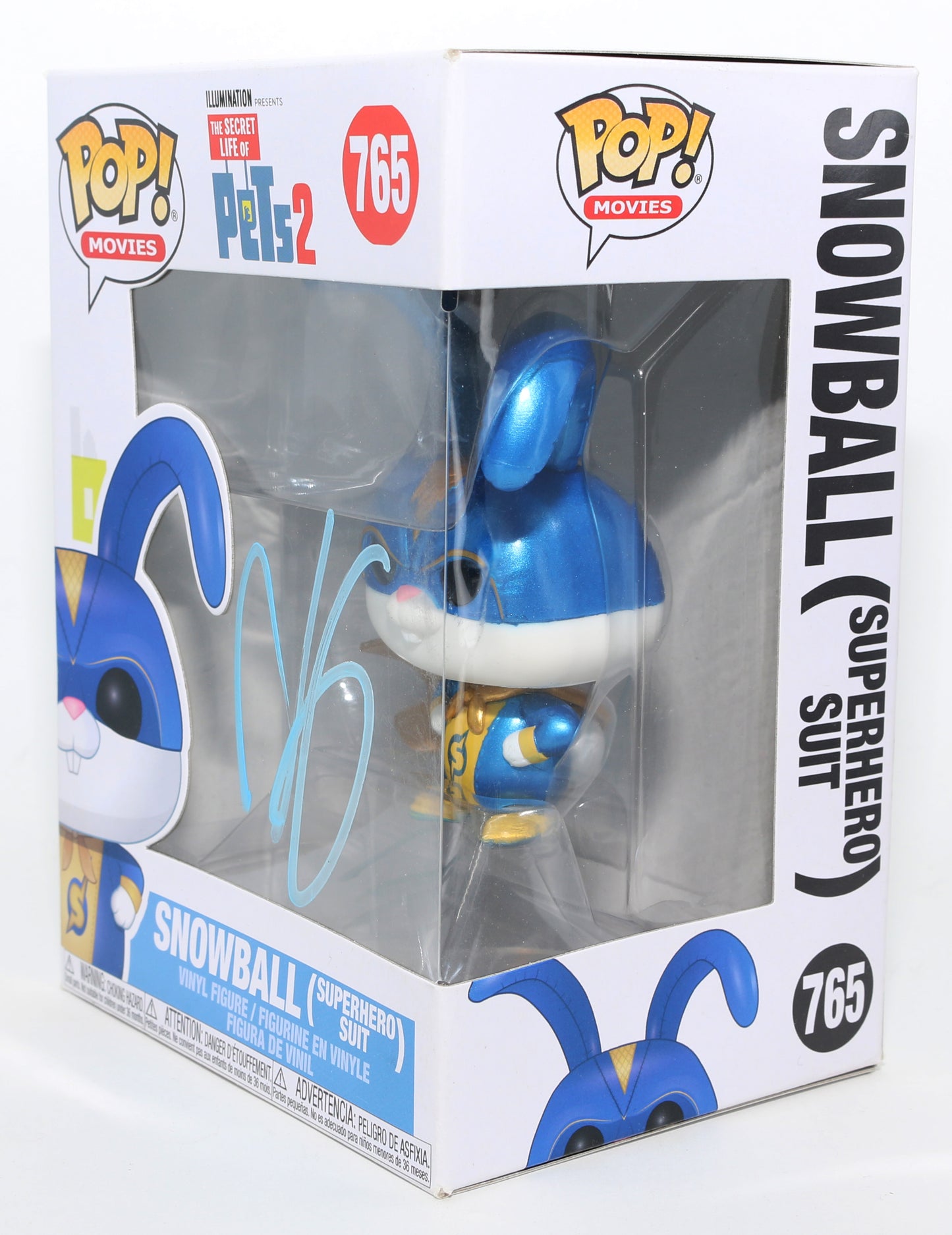 
                  
                    Kevin Hart as Snowball in The Secret Life of Pets 2 Signed Funko POP! #765
                  
                