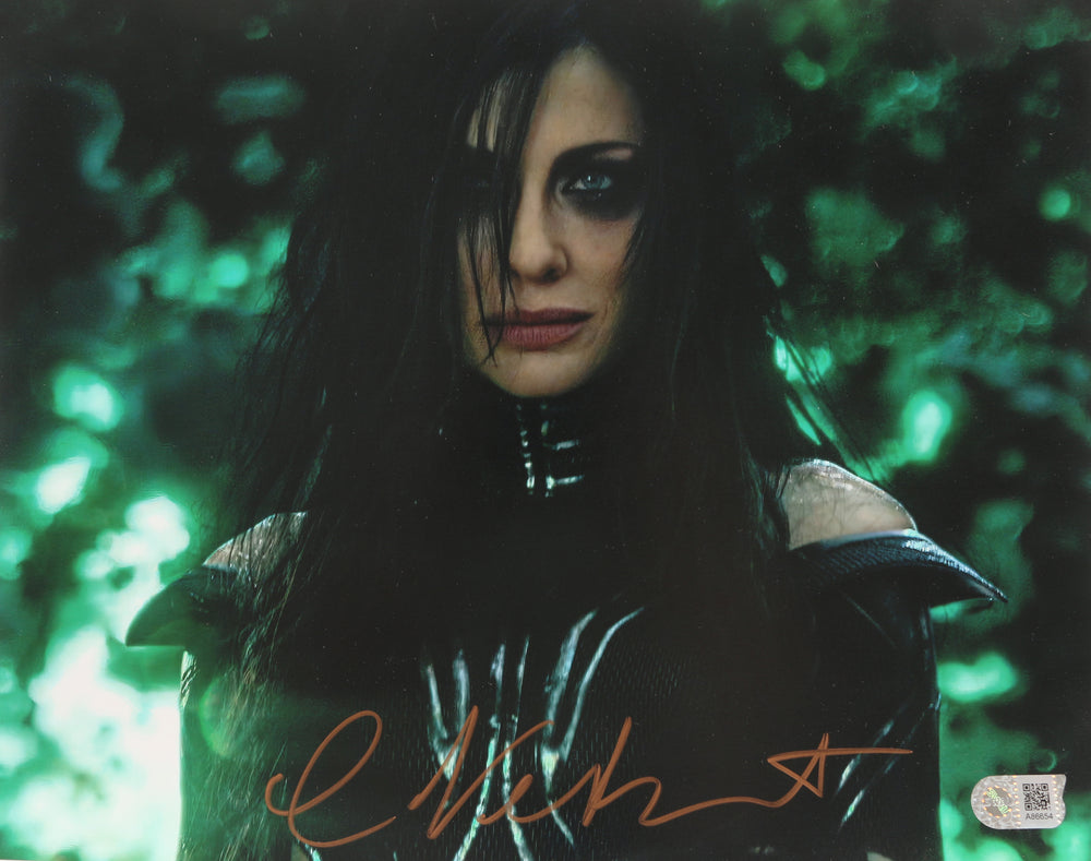 Cate Blanchett as Hela with Fire in Thor: Ragnarok (SWAU) Signed 11x14 Photo