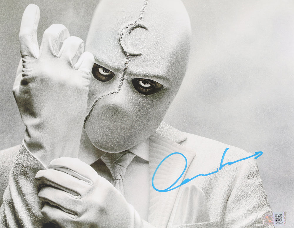Oscar Isaac as Mr. Knight in Moon Knight (SWAU) Signed 11x14 Photo