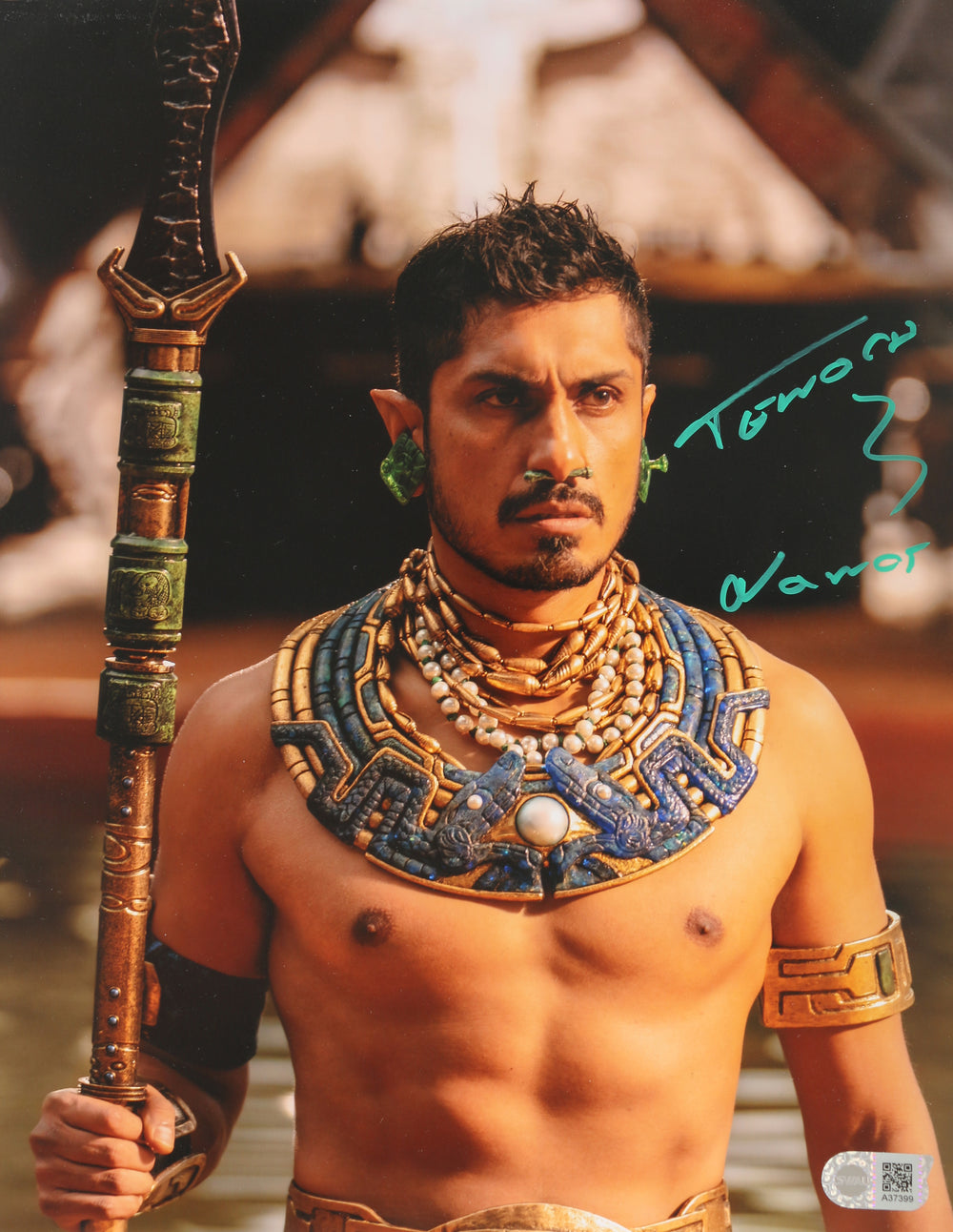 Tenoch Huerta as Namor in Black Panther: Wakanda Forever (SWAU) Signed 11x14 Photo with Character Name