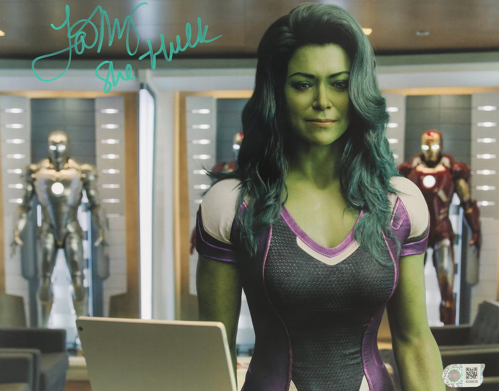 Tatiana Maslany as She-Hulk in She-Hulk: Attorney at Law (SWAU) Signed 11x14 Photo with Character Name