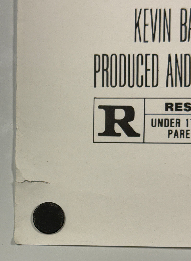 
                  
                    Friday the 13th 27x40 Poster Cast Signed by Betsy Palmer, Adrienne King, Kevin Bacon, Mark Nelson, Ron Millkie, Ari Lehman, Sean S. Cunningham, Tom Savini, Harry Manfredini, & Ronn Carroll with Character Names
                  
                
