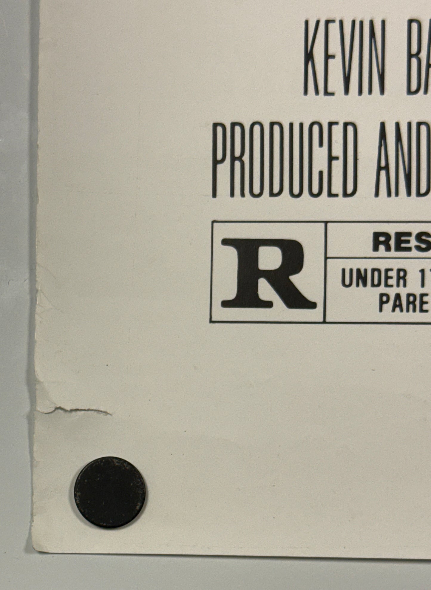 
                  
                    Friday the 13th 27x40 Poster Cast Signed by Betsy Palmer, Adrienne King, Kevin Bacon, Mark Nelson, Ron Millkie, Ari Lehman, Sean S. Cunningham, Tom Savini, Harry Manfredini, & Ronn Carroll with Character Names
                  
                