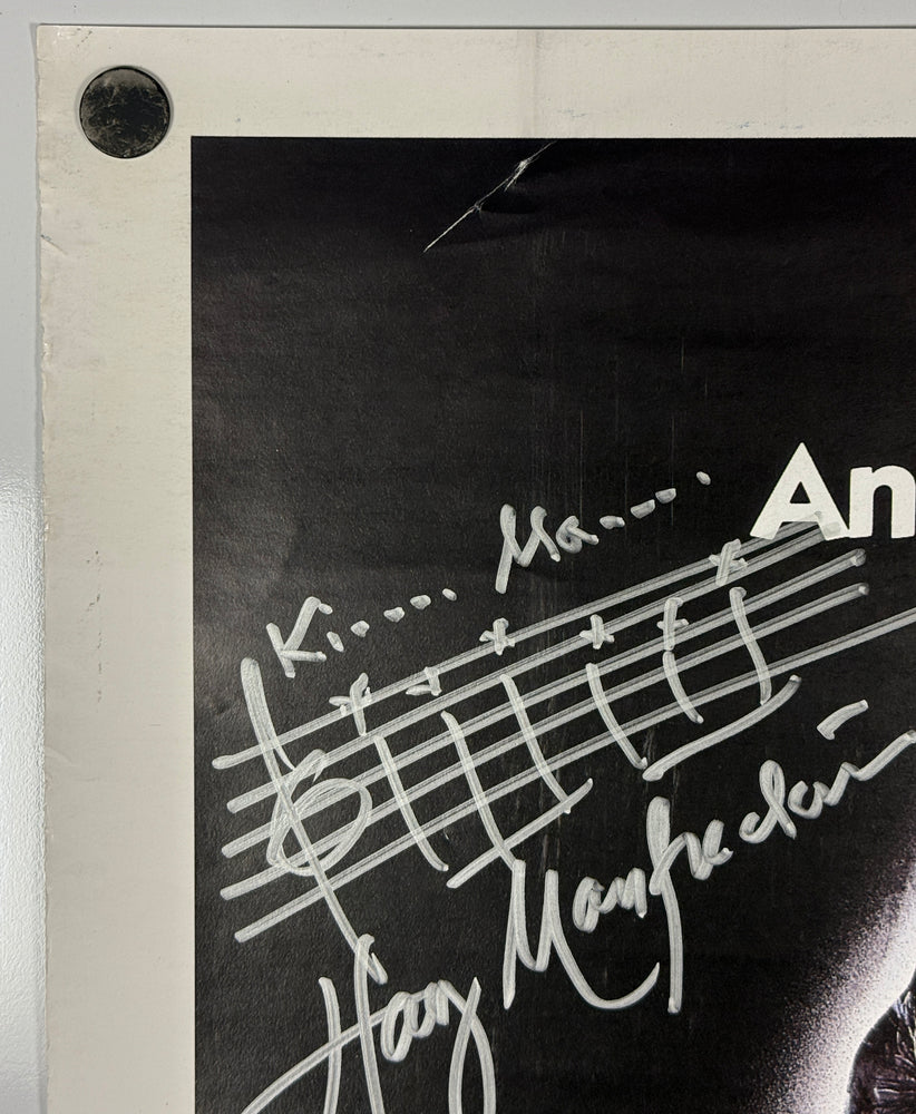 
                  
                    Friday the 13th 27x40 Poster Cast Signed by Betsy Palmer, Adrienne King, Kevin Bacon, Mark Nelson, Ron Millkie, Ari Lehman, Sean S. Cunningham, Tom Savini, Harry Manfredini, & Ronn Carroll with Character Names
                  
                