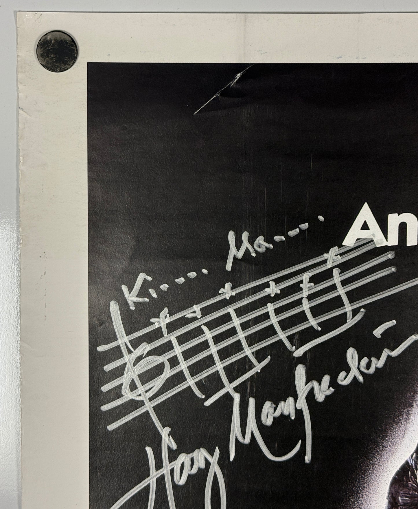 
                  
                    Friday the 13th 27x40 Poster Cast Signed by Betsy Palmer, Adrienne King, Kevin Bacon, Mark Nelson, Ron Millkie, Ari Lehman, Sean S. Cunningham, Tom Savini, Harry Manfredini, & Ronn Carroll with Character Names
                  
                