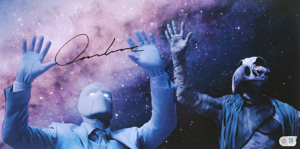 Oscar Isaac as Moon Knight in Moon Knight (SWAU) Signed 10x20 Photo