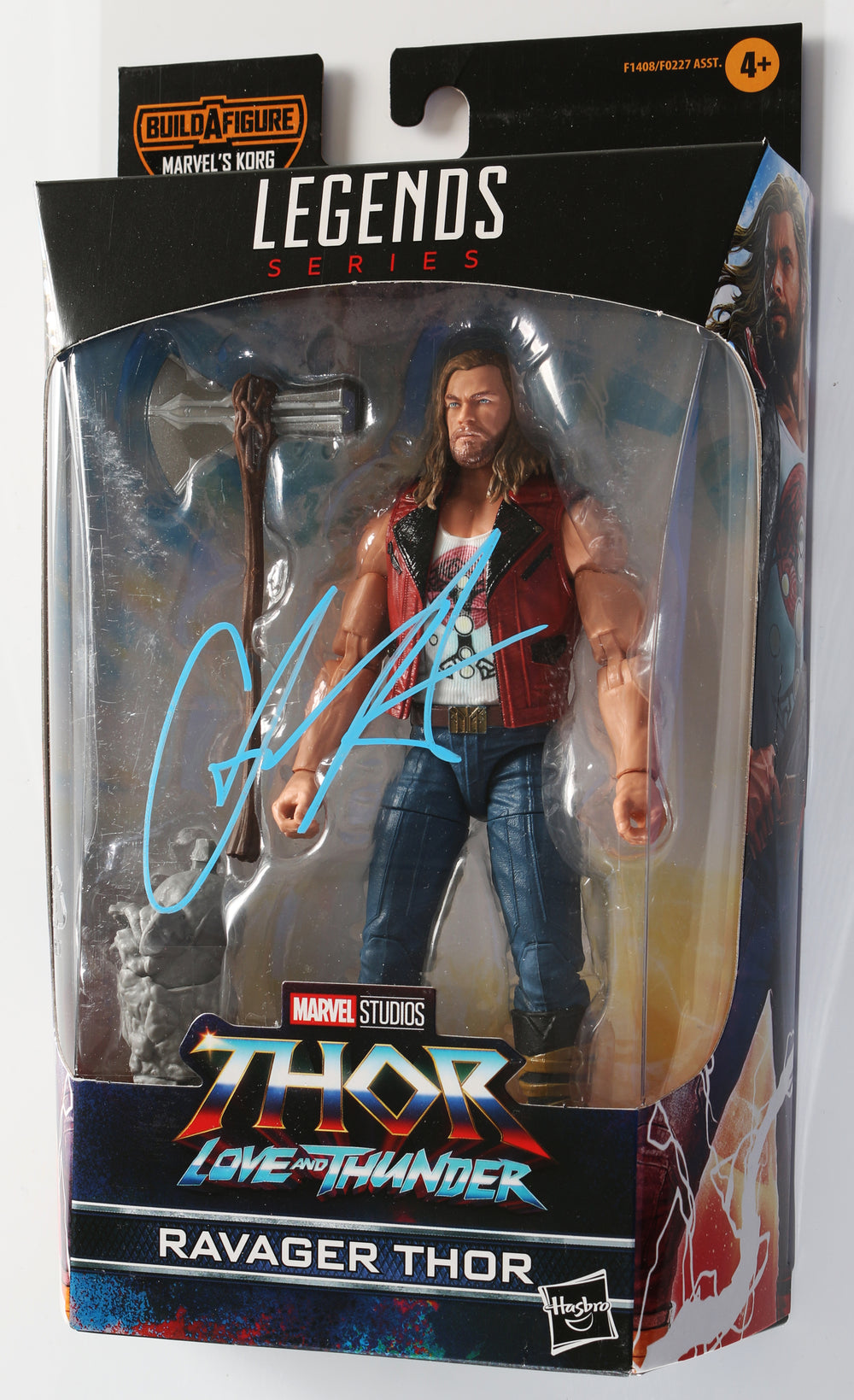 Chris Hemsworth as Ravager Thor in Thor: Love and Thunder (SWAU) Signed Hasbro Legends Series Action Figure