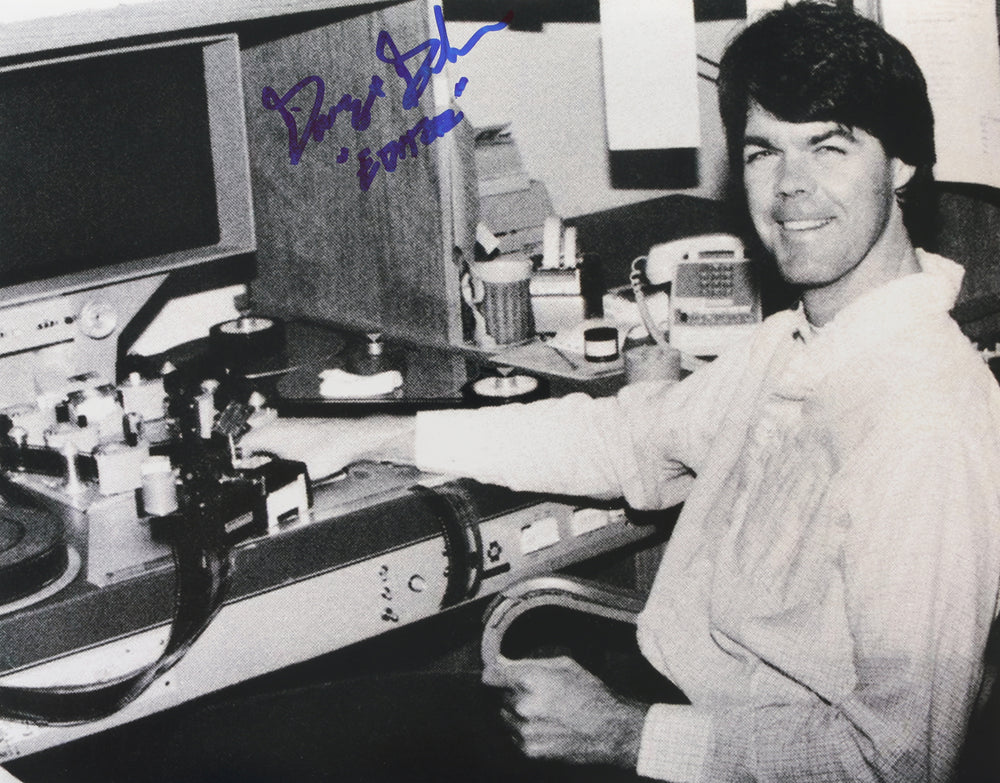 Duwayne Dunham Behind the Scenes of Star Wars Signed 11x14 Photo with 'Editor' Moniker