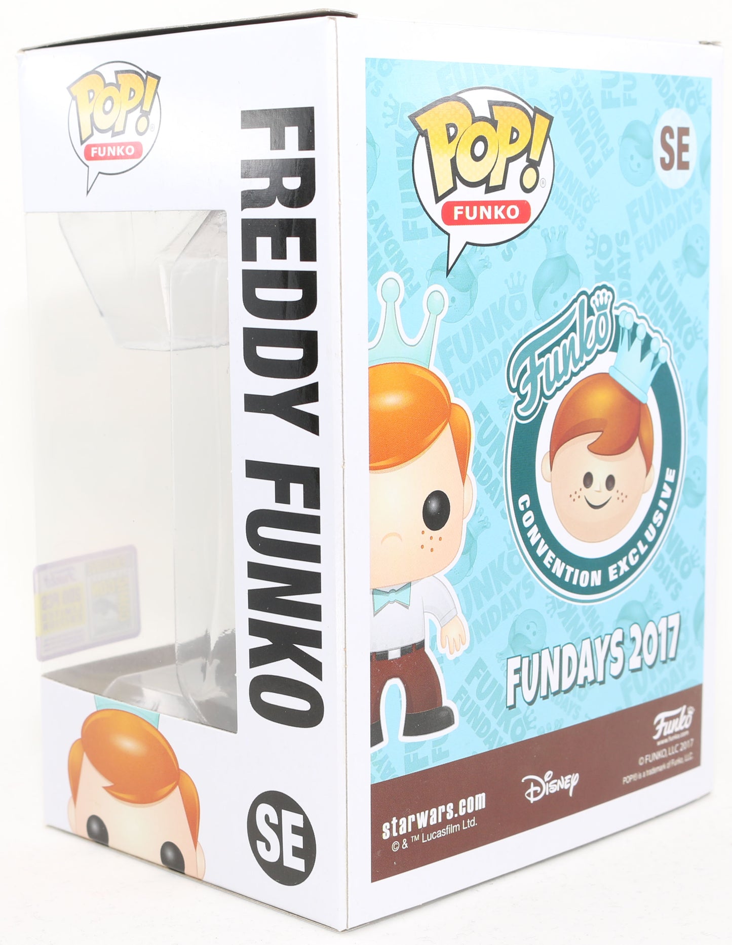 
                  
                    Freddy Funko as Star Wars Poe Dameron in X-Wing Fighter Rebel Pilot Suit San Diego Comic Con 2017 Exclusive Limited to 200 Pieces Funko POP! #SE - Grail
                  
                