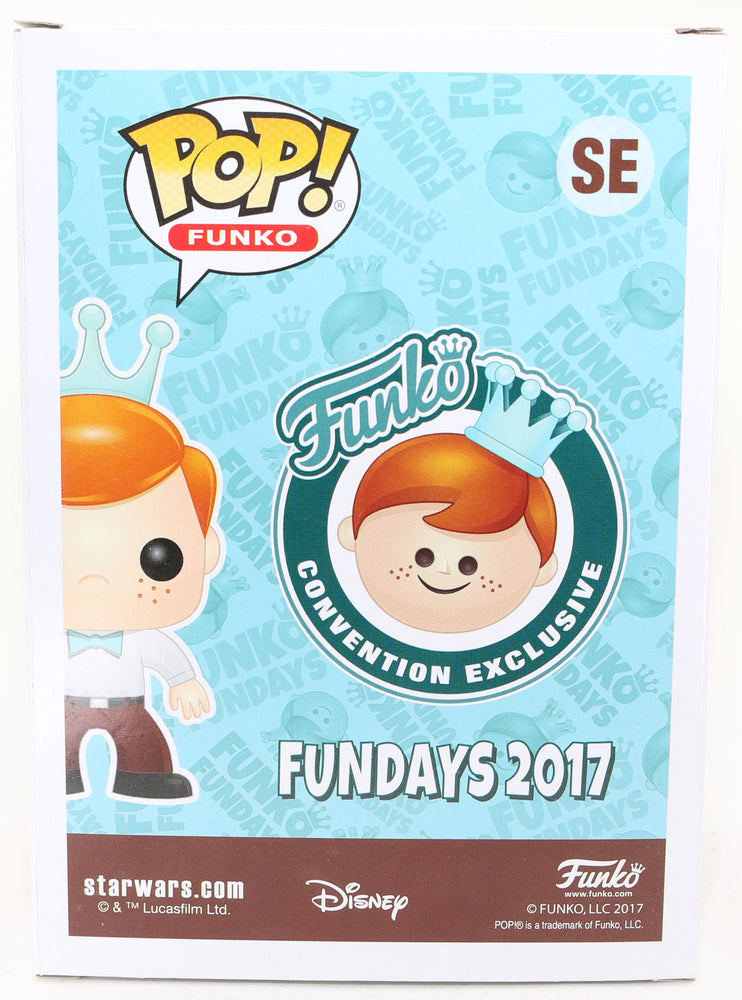 
                  
                    Freddy Funko as Star Wars Poe Dameron in X-Wing Fighter Rebel Pilot Suit San Diego Comic Con 2017 Exclusive Limited to 200 Pieces Funko POP! #SE - Grail
                  
                