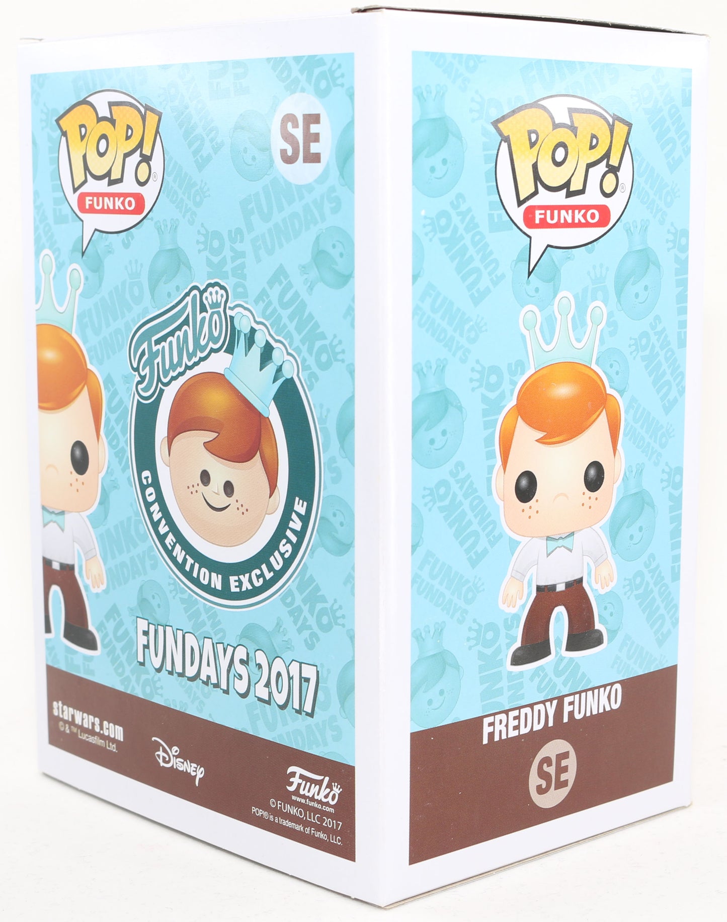 
                  
                    Freddy Funko as Star Wars Poe Dameron in X-Wing Fighter Rebel Pilot Suit San Diego Comic Con 2017 Exclusive Limited to 200 Pieces Funko POP! #SE - Grail
                  
                