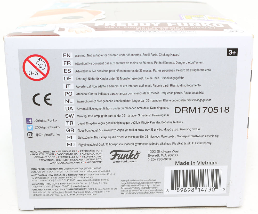 
                  
                    Freddy Funko as Star Wars Poe Dameron in X-Wing Fighter Rebel Pilot Suit San Diego Comic Con 2017 Exclusive Limited to 200 Pieces Funko POP! #SE - Grail
                  
                