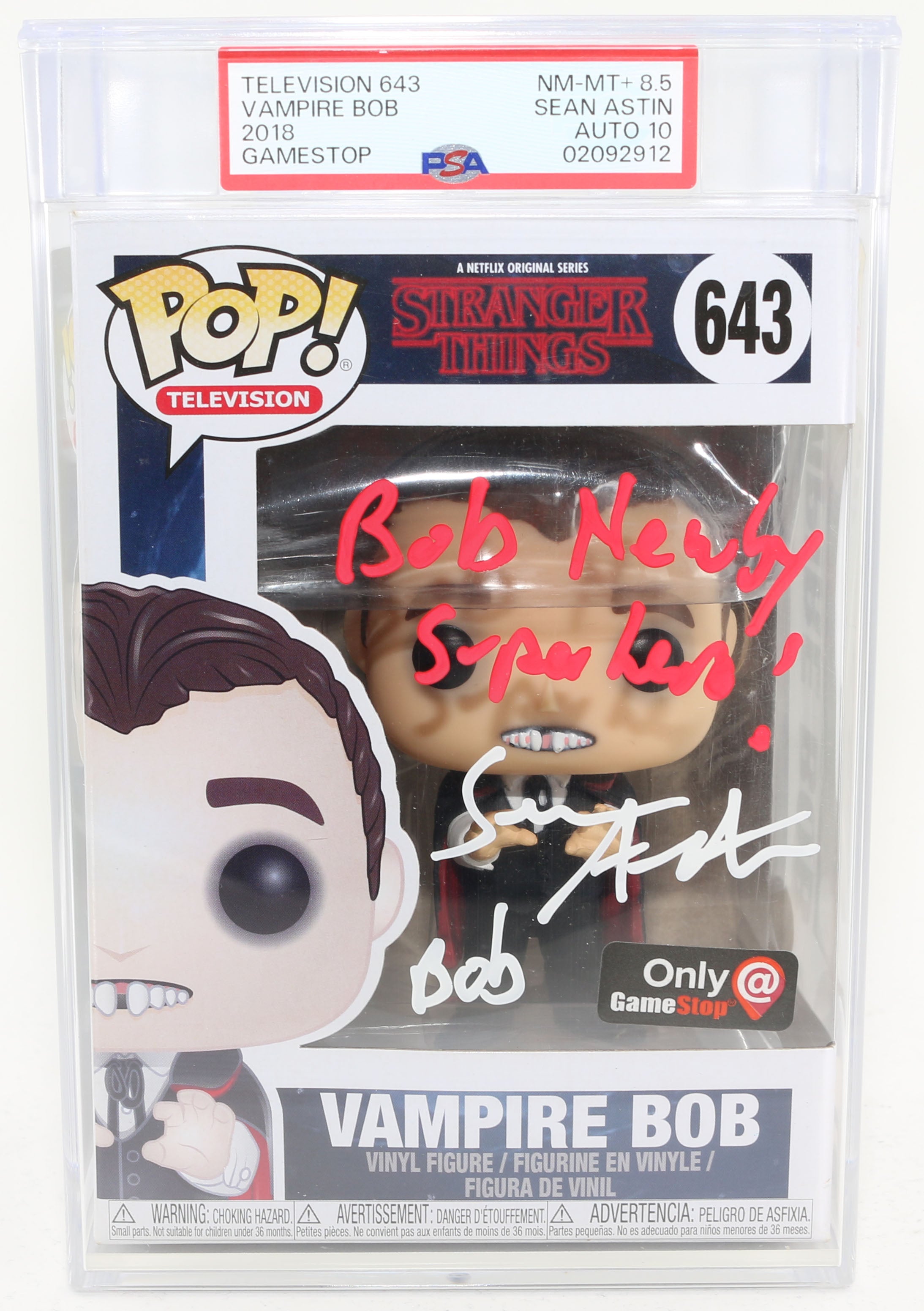 Sean Astin as Bob Newby in Stranger Things Game Stop