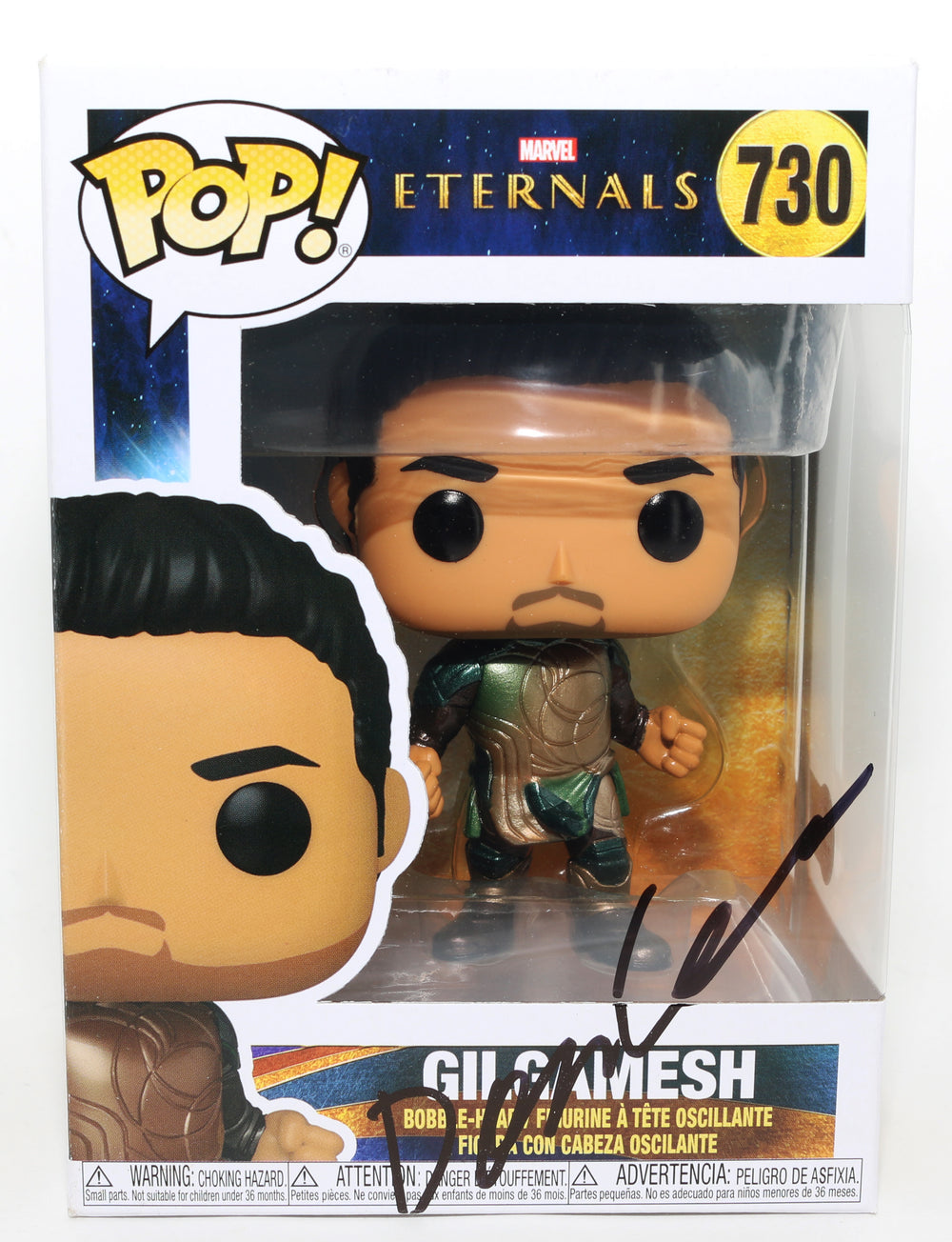 Don Lee as Gilgamesh in Eternals (Beckett) Signed Funko POP! #730