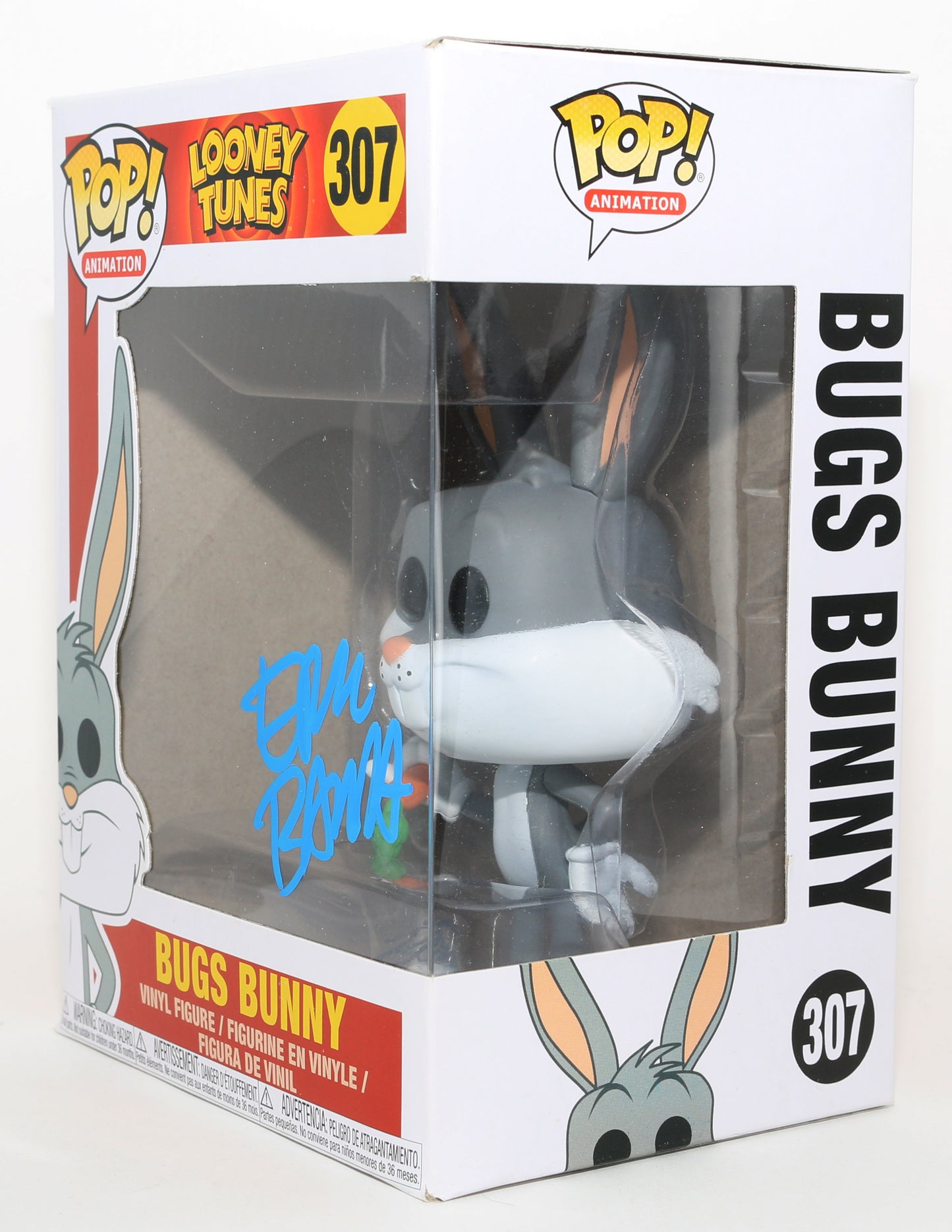
                  
                    Eric Bauza as Bugs Bunny in Looney Tunes Signed Funko POP! #307
                  
                