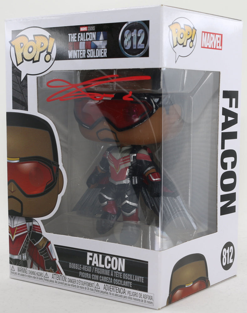 
                  
                    Anthony Mackie as Falcon in Falcon and the Winter Soldier Signed Funko POP! #812
                  
                
