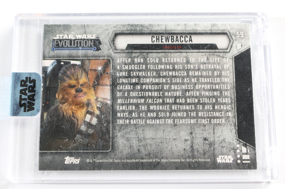 
                  
                    Joonas Suotamo as Chewbacca in Solo: A Star Wars Story (Encapsulated) Signed Topps Trading Card 24/28
                  
                