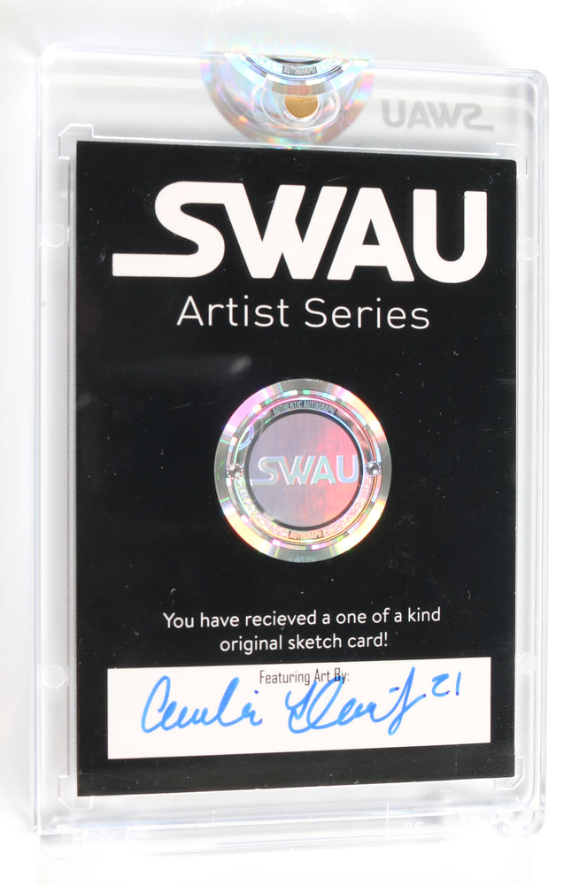 
                  
                    Hayden Christensen as Anakin Skywalker in Star Wars Episode III: Revenge of the Sith (Encapsulated) Signed SWAU Artist Series Trading Card by Candice Dailey
                  
                