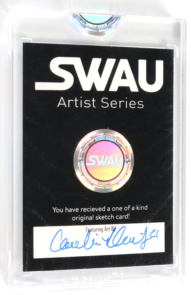 
                  
                    Ewan McGregor as Obi-Wan Kenobi in Star Wars Episode II: Attack of the Clones (Encapsulated) Signed SWAU Artist Series Trading Card by Candice Dailey
                  
                