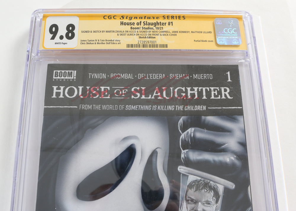 Boom Studios House of Slaughter #1 - Signed and Sketched by