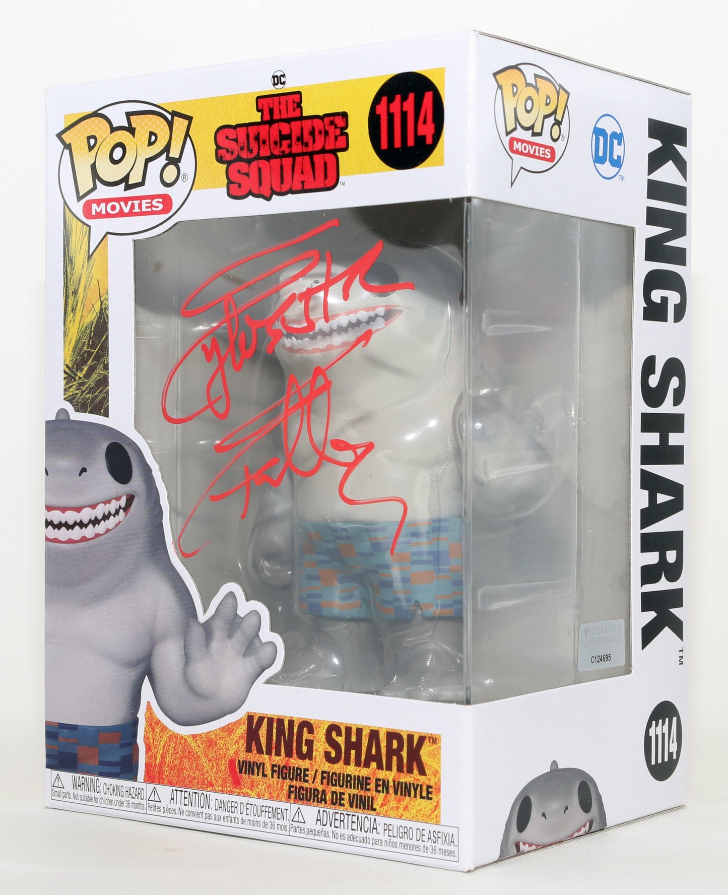 
                  
                    Sylvester Stallone as King Shark in The Suicide Squad (Celebrity Authentics) Signed Funko POP! #1114
                  
                