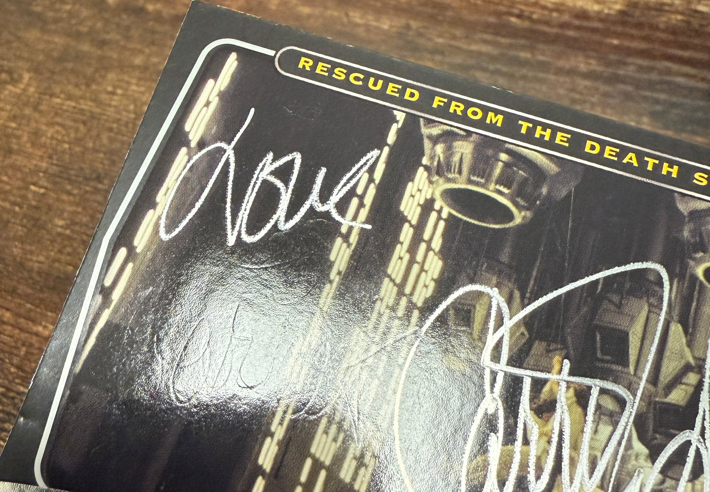 
                  
                    Carrie Fisher as Princess Leia Rescued from the Death Star in Star Wars: A New Hope (JSA) Signed Topps Trading Card
                  
                