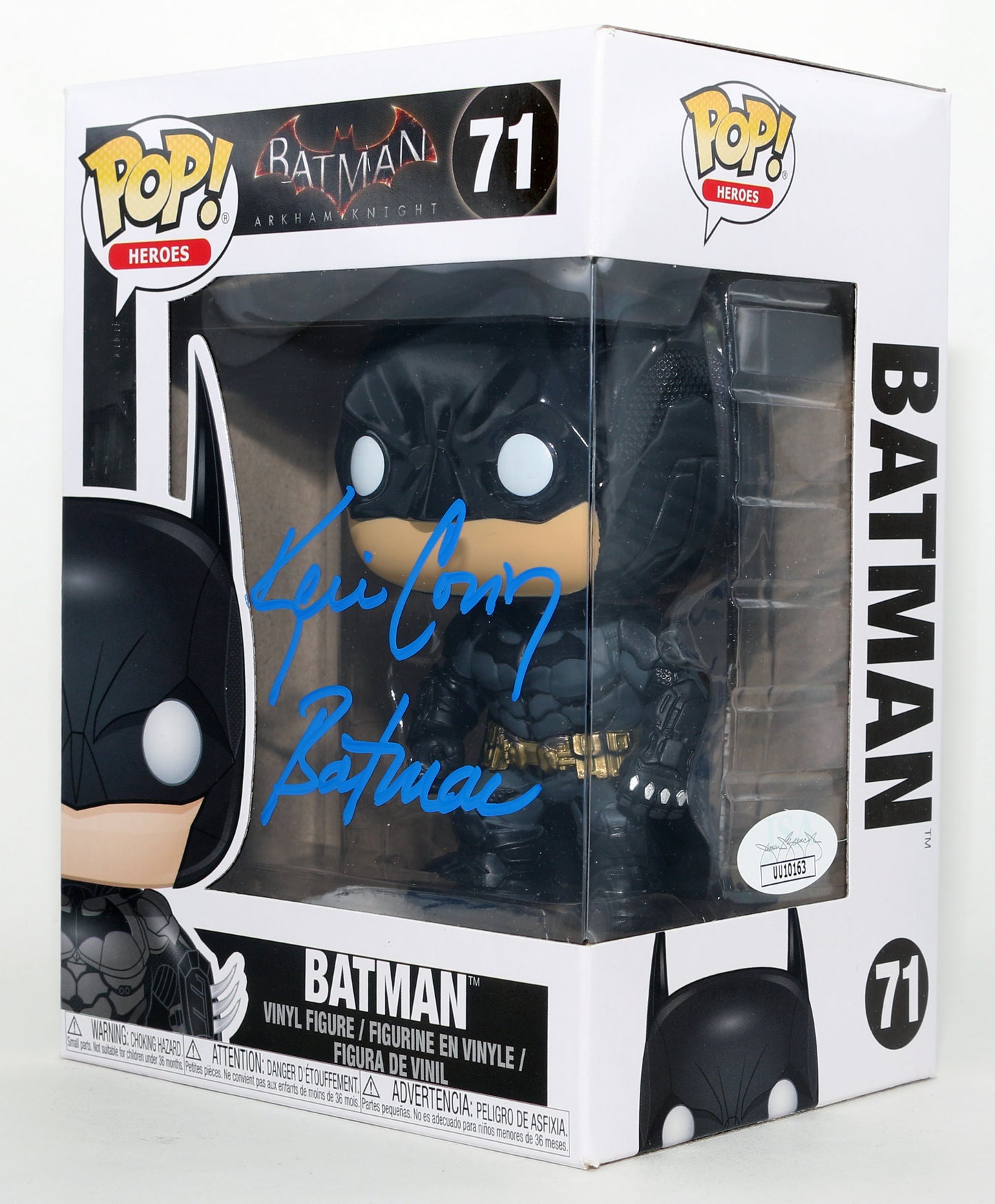 
                  
                    Kevin Conroy as Batman in Batman: Arkham Knight (JSA) Signed Funko POP! #71 with Character Name
                  
                